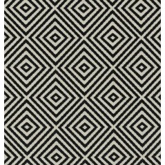 Metraj draperie tapiterie geometric BW Norfolk alb cu negru