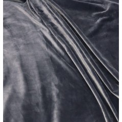 Metraj draperie si tapiterie catifea Italian Velvet gri