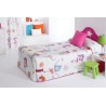 Cuvertura de pat pentru fete cu gimnastica ritmica Sugar 02 multicolor