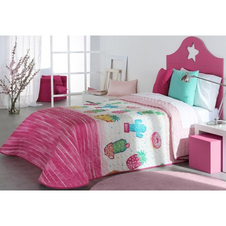 Cuvertura de pat pentru fete cu desene vesele Pineapple