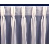 Rejansa transparenta cu 3 pliuri drepte pentru perdea, 10 cm latime