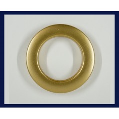 Inele tip capsa auriu mat 35 mm, set 10 buc