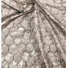 Metraj draperie Oyster Dabob cu design elegant grej perlat