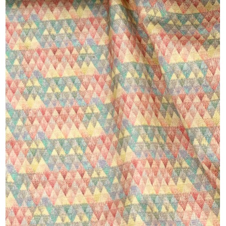 Metraj draperie si tapiterie model geometric Col 3 in nuante pastelate