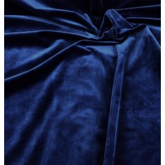 Material draperie si tapiterie catifelat Italian Velvet albastru regal