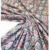 Material draperie bumbac design geometric multicolor