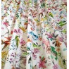Material draperie design floral multicolor cu aspect mat Guimel Life