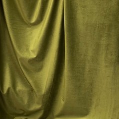 Material draperie elegant catifea verde uni