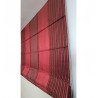 Jaluzea romana moderna design rosu cu negru 130x250 cm