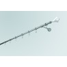 Galerie simpla metal Salsa Ø19mm argintiu (kit complet)