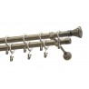 Galerie dubla metal Jazz Ø19mm aur antic (kit complet)